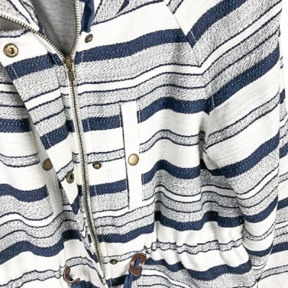 Loft Breton Nautical Striped Anorak Jacket - Picture 8 of 10